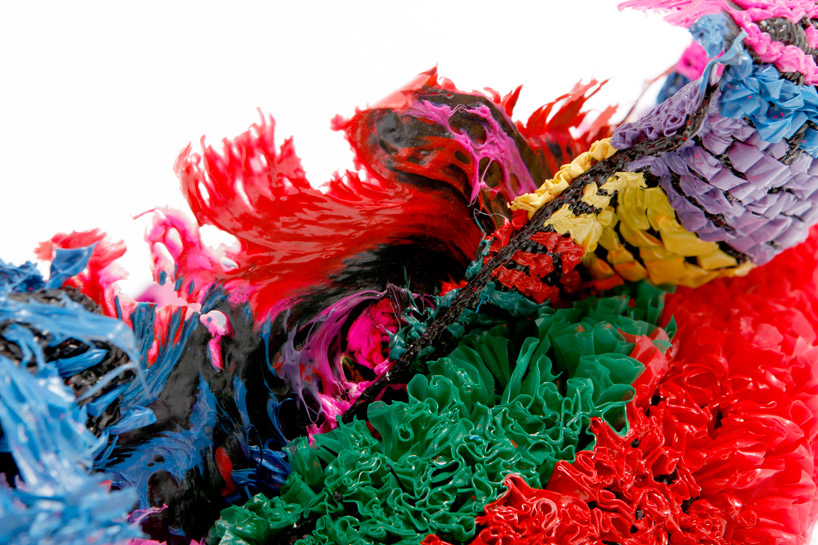 tom price PE stripe meltdown chair at design miami basel 2011